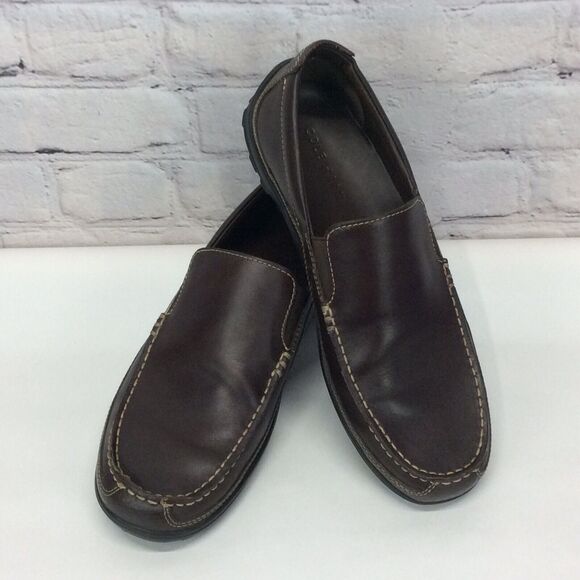 Cole Haan Loafer Men’s Size 8.5 Tucker Venetian Brown Leather Slip On Casual